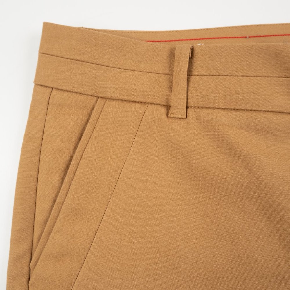 Tommy Hilfiger Stretch Skinny camel tan / brown pants size 8 - Picture 7 of 13